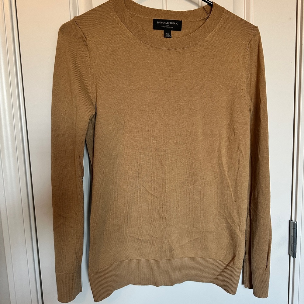 Banana Republic Womens Tan Sweater